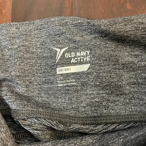 Old Navy Active Leggings Size Large Colorblock‎ Go Dry - Picture 2 of 3